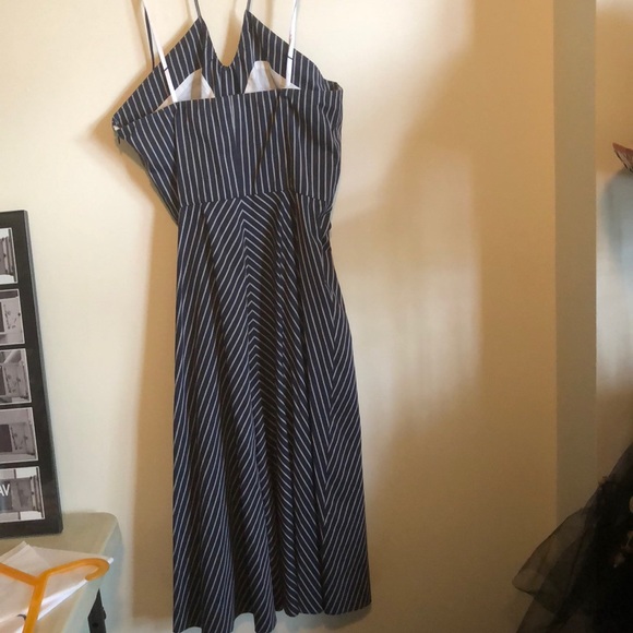 J Crew- halter stripe dress. - Picture 5 of 5